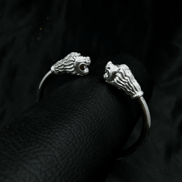 Double Leo Sterling Silver bracelet