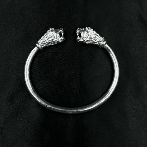 Double Leo Sterling Silver bracelet