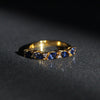 Ellipse Sapphire Ring