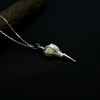 Silver Necklace with Shankha Pendant